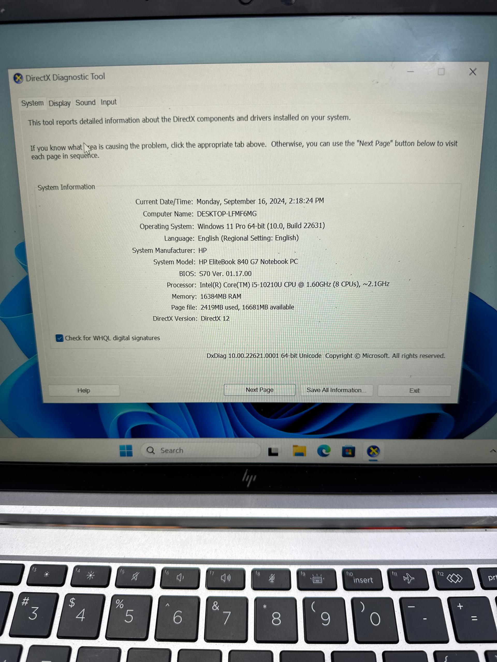 HP Elitebook 840 G7 — photo 3