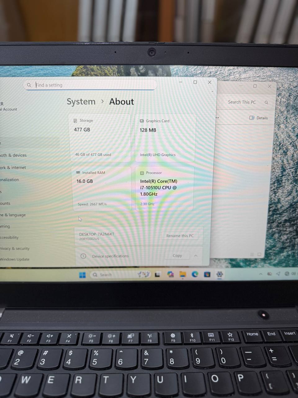 Lenovo Thinkpad T490 touchscreen — photo 4