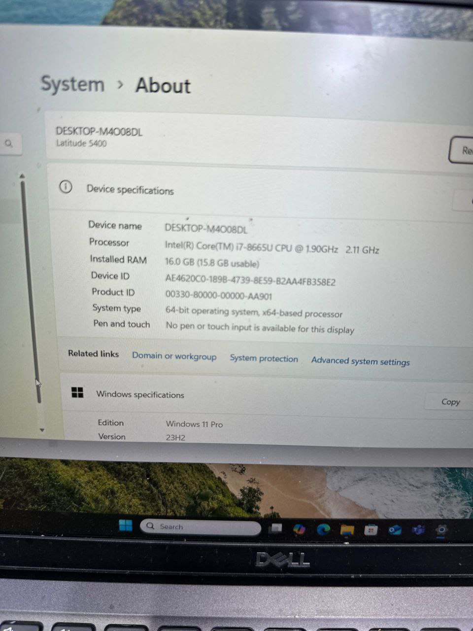 Dell latitude 5400 — photo 4