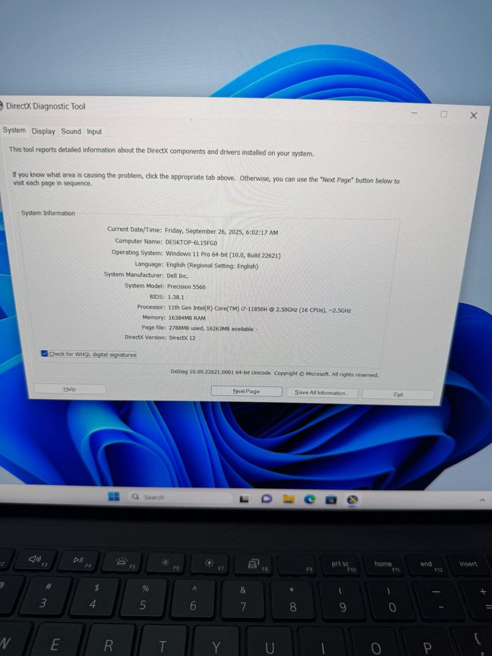Dell Precision 5560 — photo 1